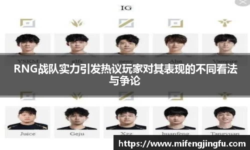 RNG战队实力引发热议玩家对其表现的不同看法与争论
